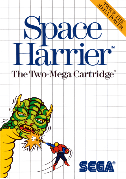 Space Harrier (SMS) Box Art & Cover