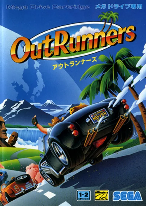 OutRunners (MD) Box Art & Cover