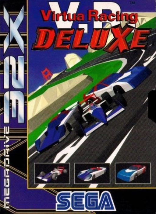 Virtua Racing Deluxe (32X) Box Art & Cover