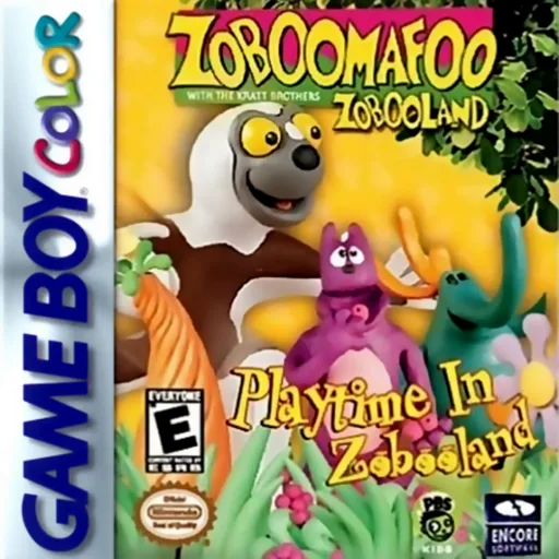 Zoboomafoo - Playtime in Zobooland (GBC) Box Art & Cover