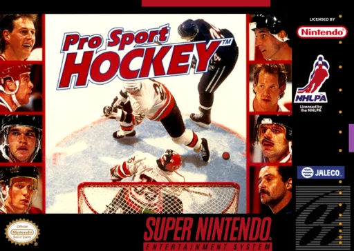 Pro Sport Hockey (SNES) Box Art & Cover