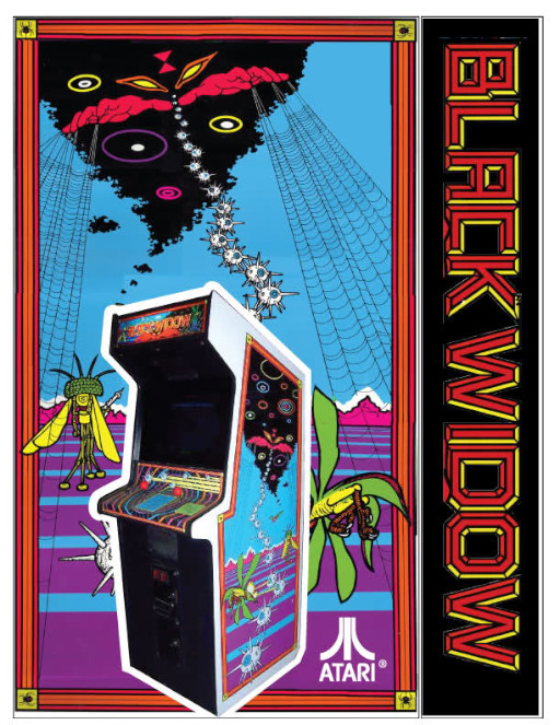 Black Widow (ARCADE) Box Art & Cover