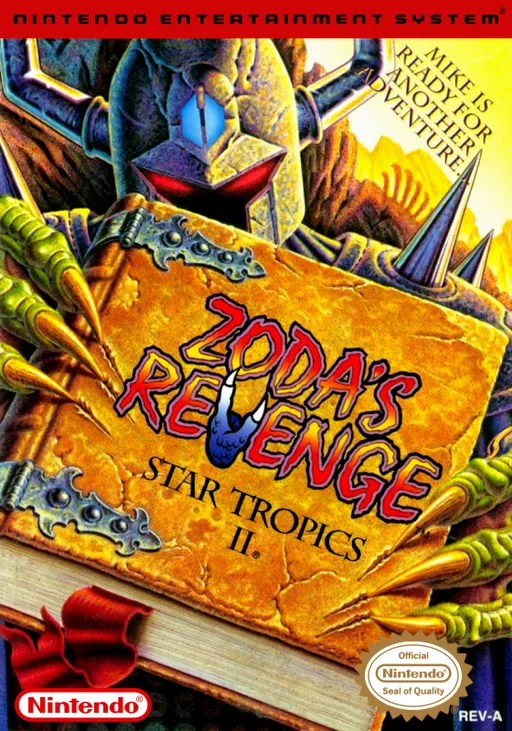 Zoda's Revenge - StarTropics II (NES) Box Art & Cover