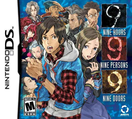 Nine Hours, Nine Persons, Nine Doors (DS) Box Art & Cover