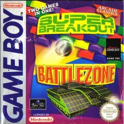 Arcade Classics - Super Breakout & Battlezone (GB) Box Art & Cover