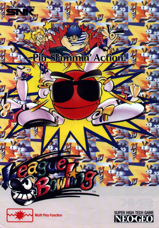 League Bowling (NGM-019 ~ NGH-019) (ARCADE) Box Art & Cover