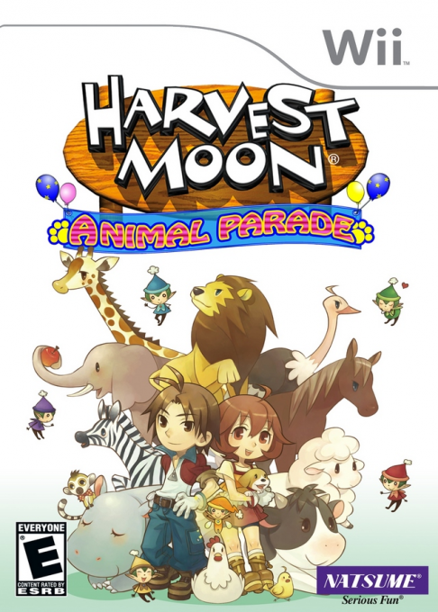 Harvest Moon: Animal Parade (WII) Box Art & Cover