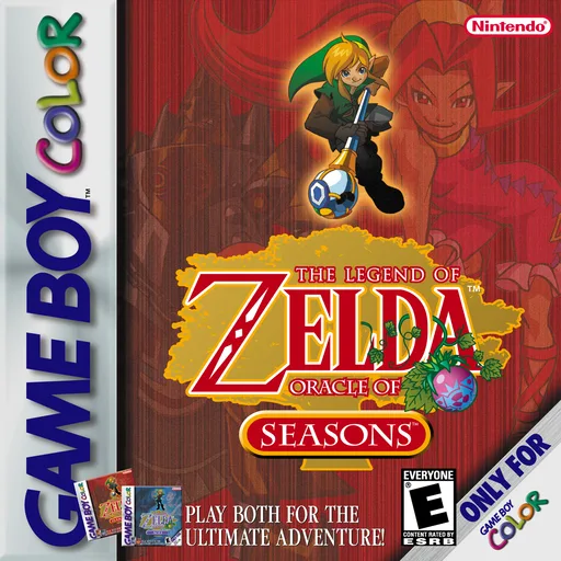 The Legend of Zelda: Oracle of Seasons (GBC) Box Art & Cover