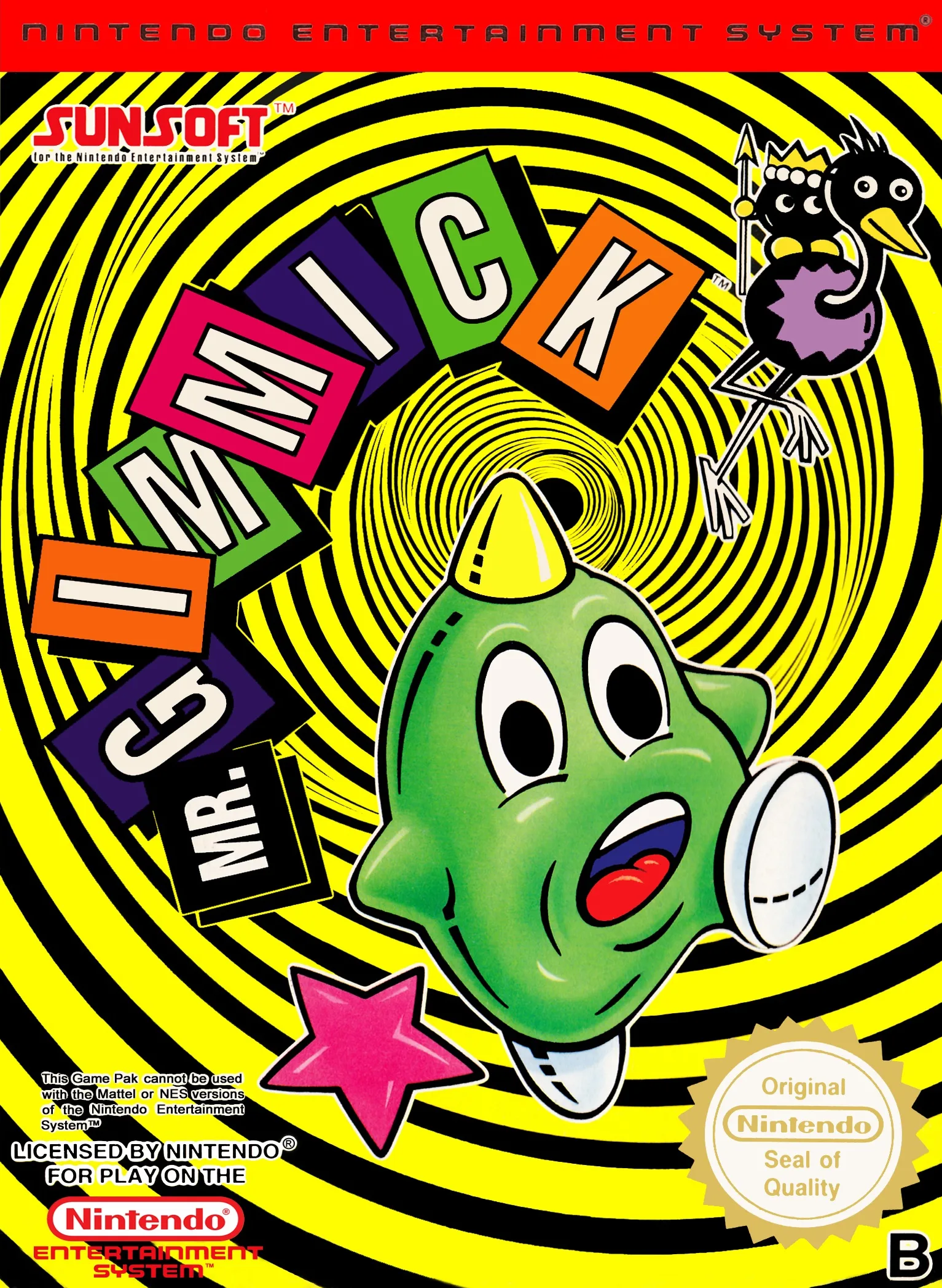 Jimi-K (NES) Box Art & Cover