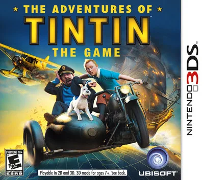 Adventures of Tintin, The - The Game (3DS) Box Art & Cover