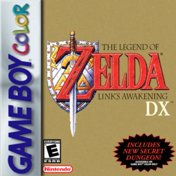Legend Of Zelda, The - Link's Awakening DX (V1.2) (GBC) Box Art & Cover