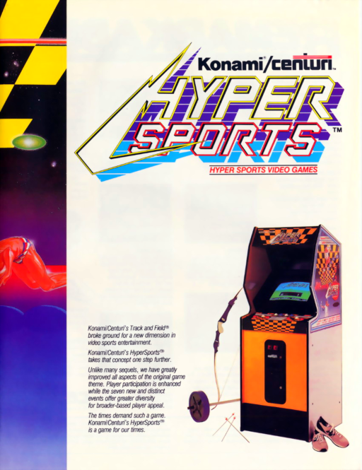 Hyper Sports (ARCADE) Box Art & Cover