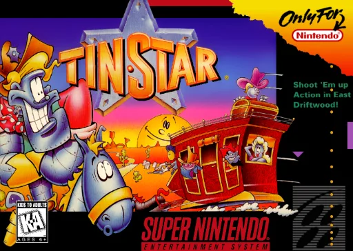 Tin Star (SNES) Box Art & Cover