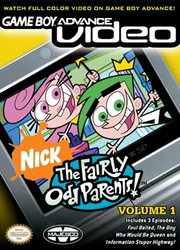 Game Boy Advance Video - The Fairly OddParents! - Volume 1 (GBA) Box Art & Cover