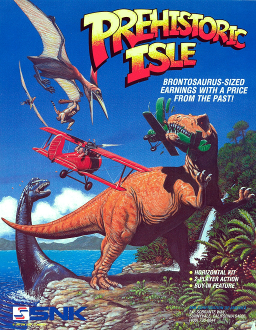 Prehistoric Isle in 1930 (World) (ARCADE) Box Art & Cover