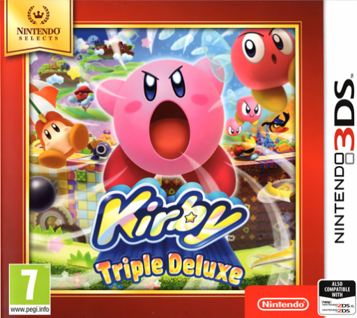 Kirby: Triple Deluxe (3DS) Box Art & Cover