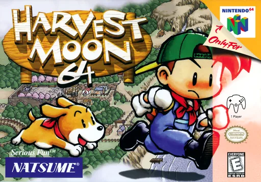 Harvest Moon 2 (N64) Box Art & Cover