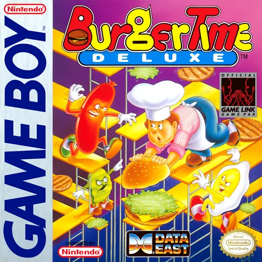 BurgerTime Deluxe (GB) Box Art & Cover