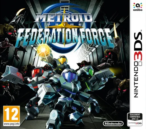메트로이드 프라임 페더레이션 포스 (3DS) Box Art & Cover