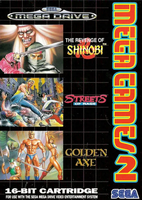 Mega Games 2 (MD) Box Art & Cover
