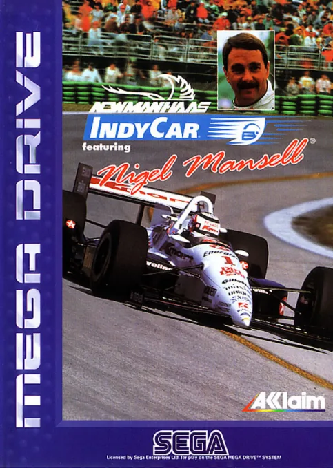 Newman Haas IndyCar featuring Nigel Mansell (MD) Box Art & Cover