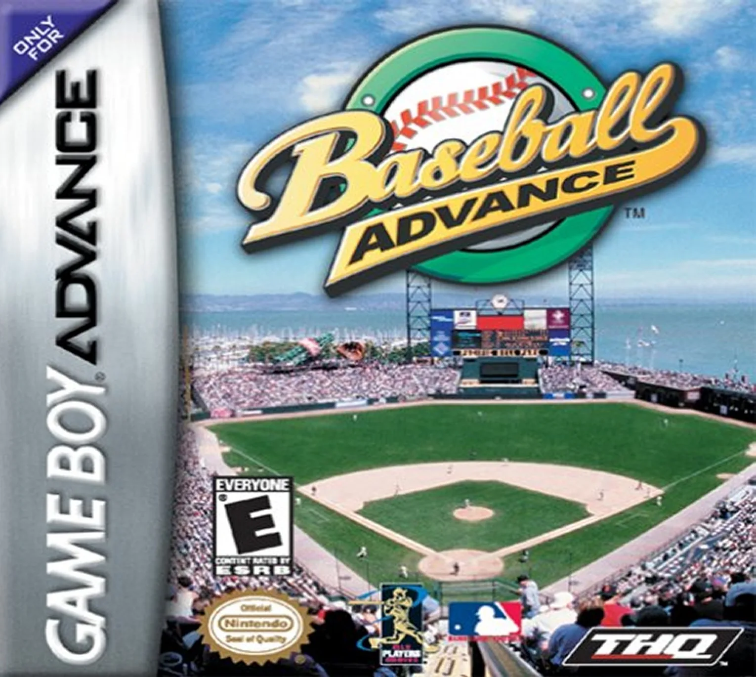 Greatest Nine Baseball (GBA) Box Art & Cover