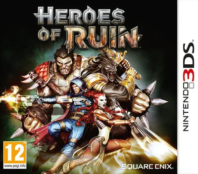 Heroes of Ruin (3DS) Box Art & Cover