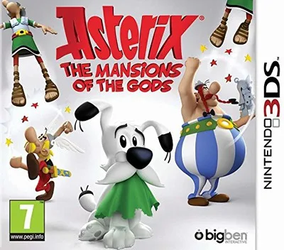 Asterix - The Mansions of the Gods (3DS) Box Art & Cover