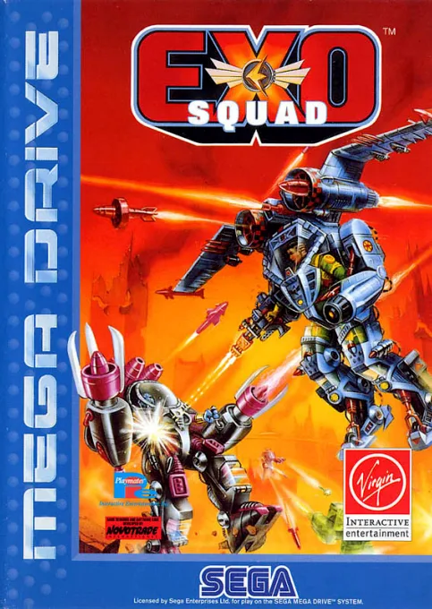 Exo Squad (MD) Box Art & Cover