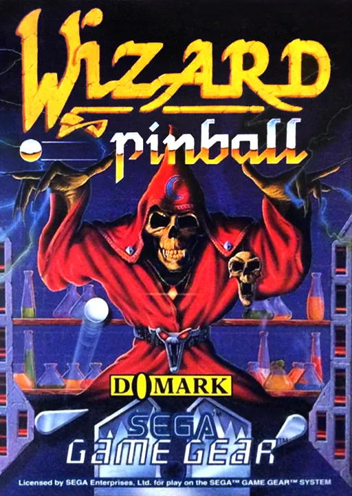 Wizard Pinball (GAME GEAR) Box Art & Cover