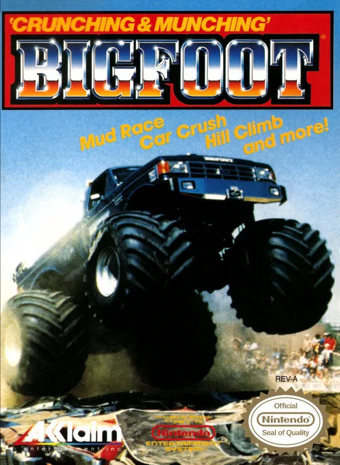 Bigfoot (NES) Box Art & Cover