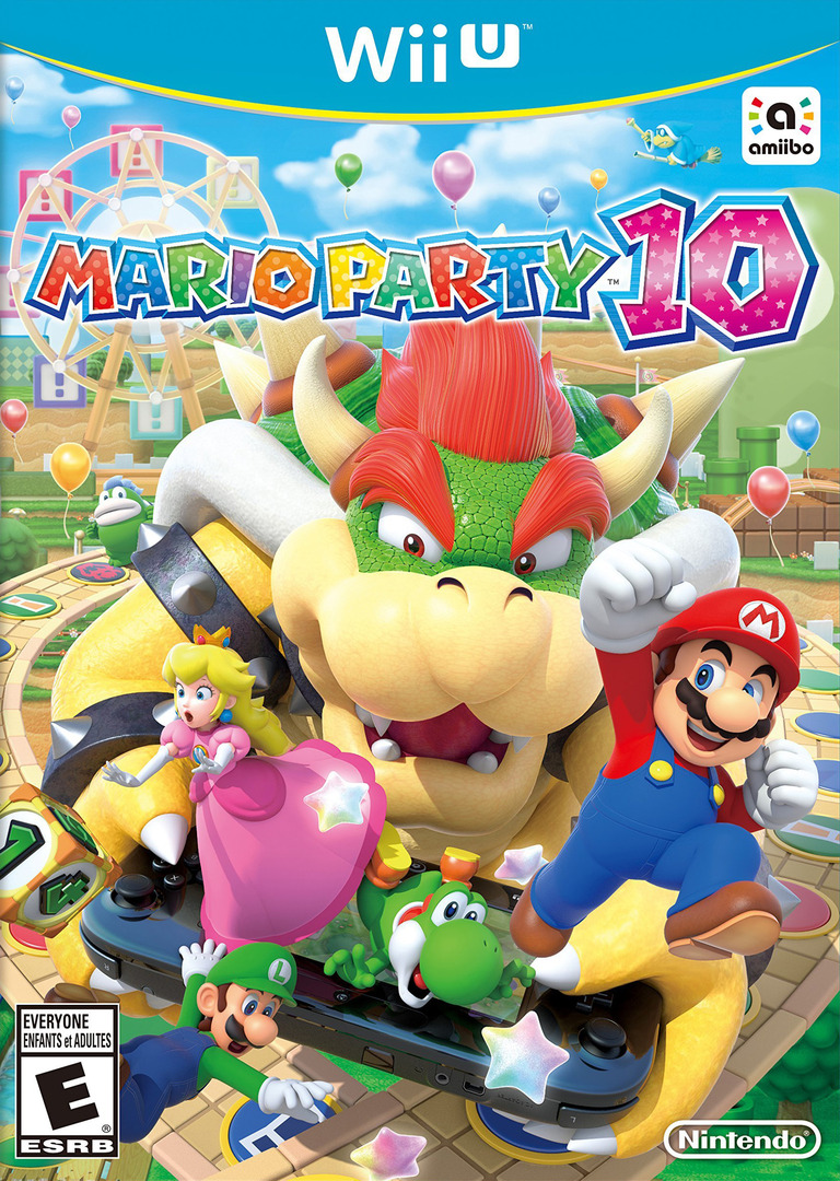 Mario Party 10 (WIIU) Box Art & Cover