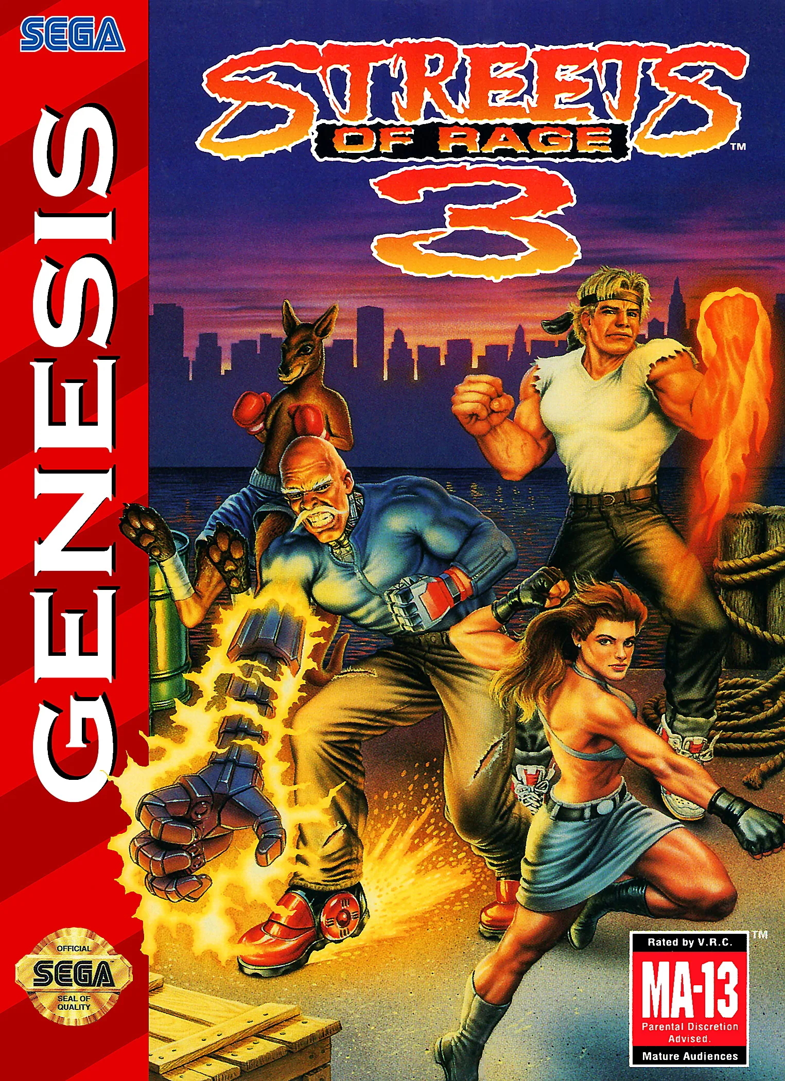 The King of Fighters 3 (MD) Box Art & Cover