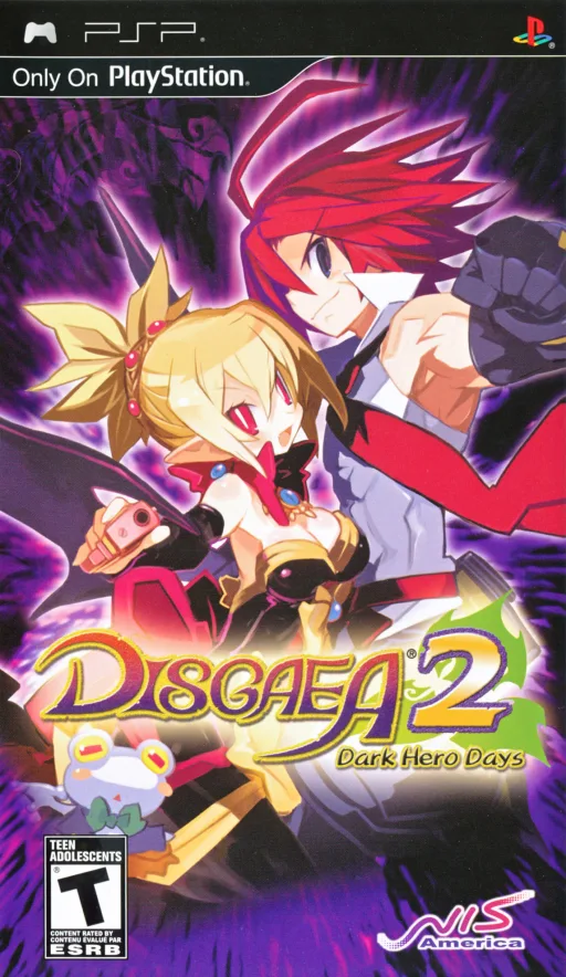 Disgaea 2: Dark Hero Days (PSP) Box Art & Cover
