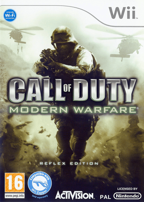 Call of Duty: Modern Warfare: Reflex (WII) Box Art & Cover