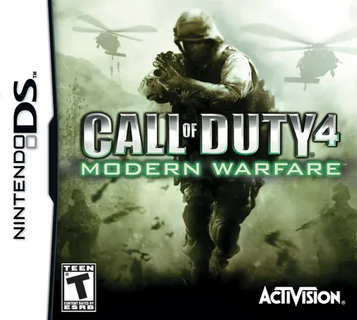 Call of Duty 4 - Modern Warfare (DS) Box Art & Cover