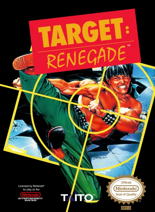Target - Renegade (NES) Box Art & Cover