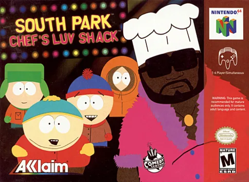 South Park - The Chef's House (N64) Box Art & Cover