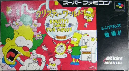 Krusty World (SNES) Box Art & Cover