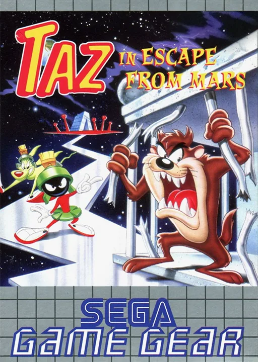 Taz in Escape from Mars (MD) Box Art & Cover