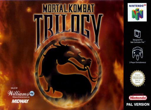 Mortal Kombat Trilogy (N64) Box Art & Cover