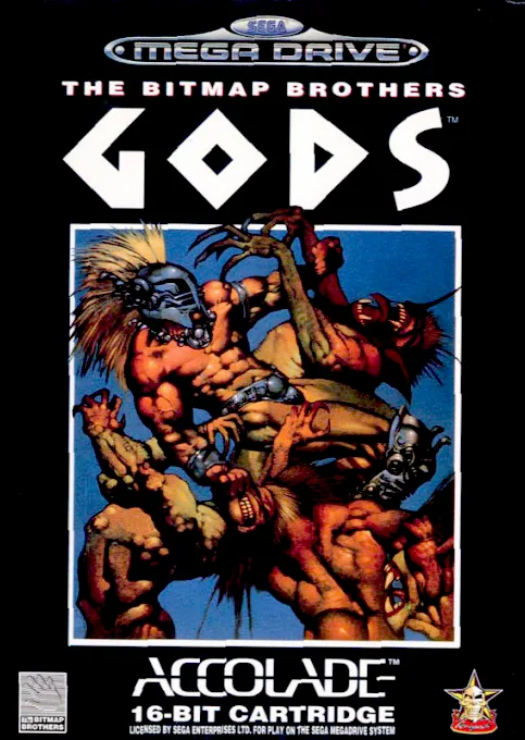Gods (MD) Box Art & Cover