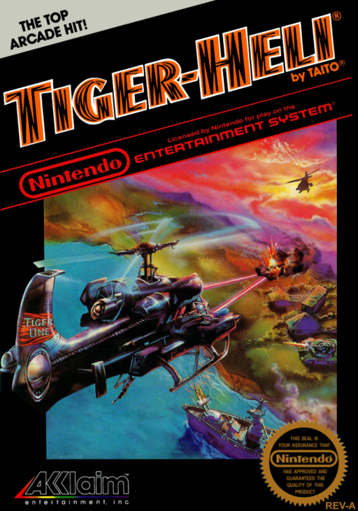 Tiger-Heli (US) (ARCADE) Box Art & Cover