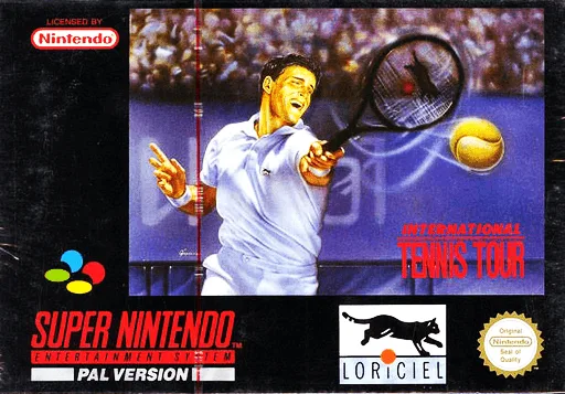 International Tennis Tour (SNES) Box Art & Cover