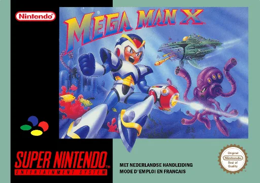 X (SNES) Box Art & Cover