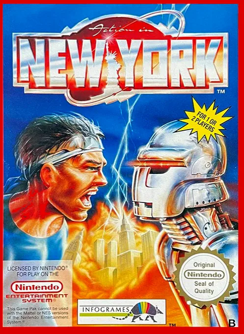 Air Contra: New York Action (NES) Box Art & Cover
