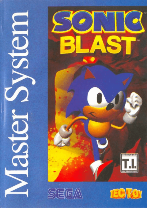 Sonic Blast (SMS) Box Art & Cover