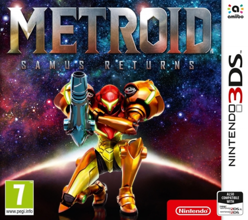 Metroid: Samus Returns (3DS) Box Art & Cover