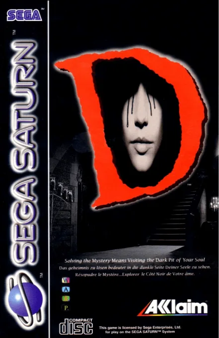 D The Game (SATURN) Box Art & Cover