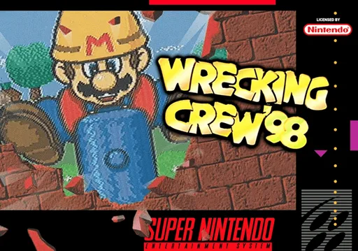 렉킹 크루 '98 (SNES) Box Art & Cover
